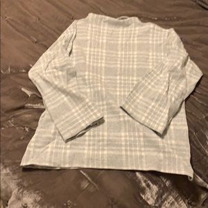 long sleeve shirt high neck